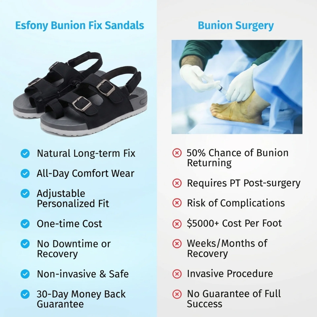 Esfony Bunion Fix Sandals