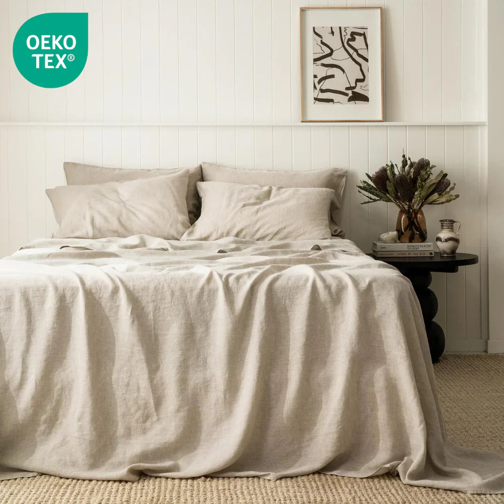 100% Linen Sheet Set