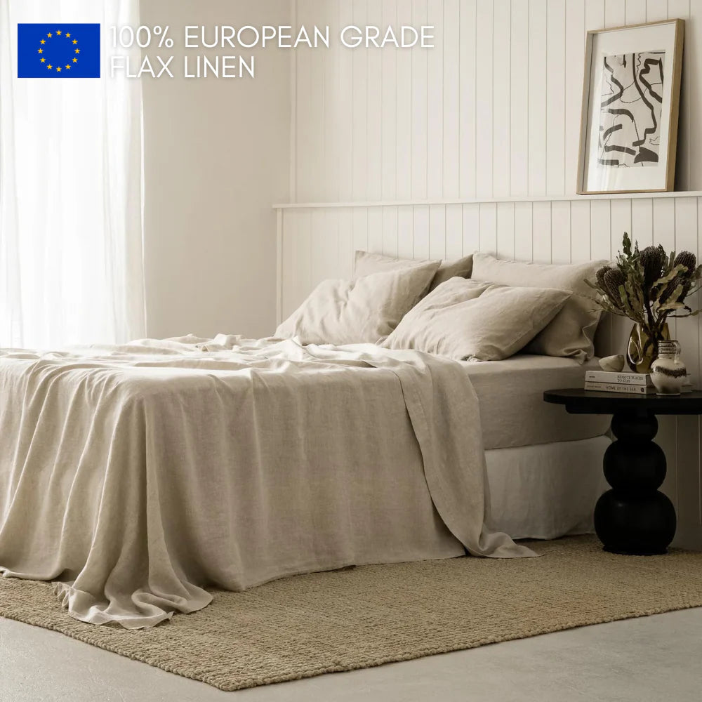 100% Linen Sheet Set