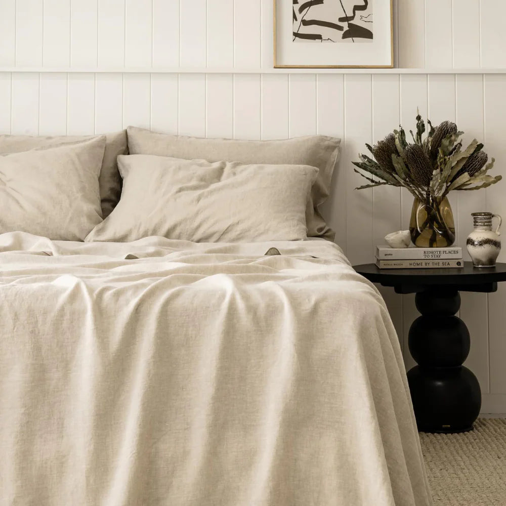 100% Linen Sheet Set